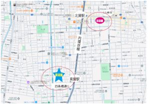 移転案内マップ